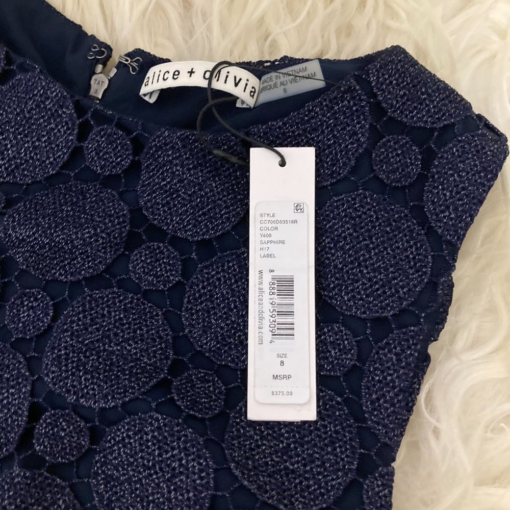 Alice and Olivia Clyde A-Line Shift Dress - Picture 5 of 9